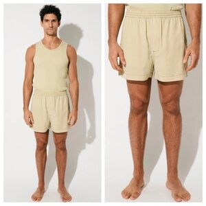 CDLP Over Dye Pool Shorts in Lemongrass